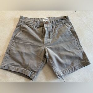 Gray Casual Shorts